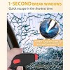 DOMETOUR Window Breaker Automotive Safety Hammer Keychain Accessories Cutter Cool Birthday Gifts Travel Essentials Stocking Stuffers - 3 of 4