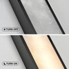LLHZSY 23 3/5" Oval Flush Mount Ceiling Light with Marble-Black - 2 of 4