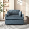 Dexmalle Oversized Comfortable Accent Chair Sofa with Thick Cushion - 3 of 4