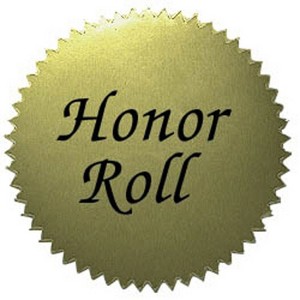 Hayes Publishing Gold Stickers, Honor Roll, Pack of 50 - 1 of 1