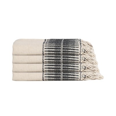 Olive & Linen Amber Linen Turkish Hand / Kitchen Towel Bundle