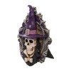 Kurt S. Adler 6.5 Inch 3D Skull Portrait On Easel Halloween Figurine , Halloween Decor Free Standing Bats (1PC) - 3 of 3