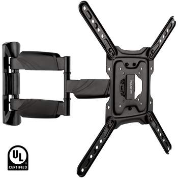 Monoprice Commercial Fixed TV Wall Mount Bracket Low Profile For 32 To 55  TVs up to 77lbs Max VESA 400x400 UL Certified