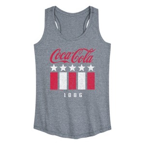 Women's - Coca-Cola - 1886 Stars Stripes Graphic Racerback Tank - 1 of 4