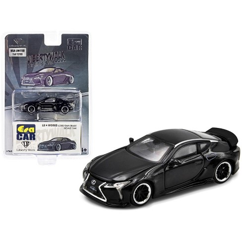 Lexus LC500 LB Works RHD (Right Hand Drive) Dark Black Limited Edition to  1200 pieces 1/64 Diecast Model Car by Era Car