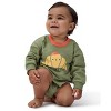 Onesies Brand Baby Boys' Sweatshirt Bubble Romper - 3 of 4