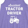 Girls' - Instant Message - Tractor Driver Assistant Graphic Sleeveless Aline Dress - 2 of 4