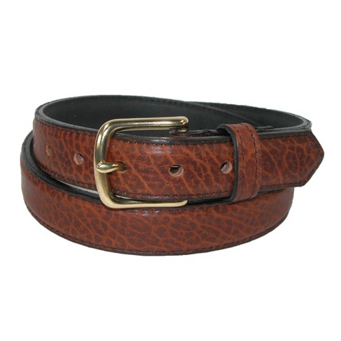 Boston Leather Men's Bison Leather Belt, 40, Tuscon : Target