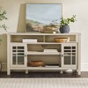 NicBex Modern 58 Inch Sideboard Cabinet with Large Storage Kitchen Buffet Cabinet with 2 Doors,Beige - 2 of 4