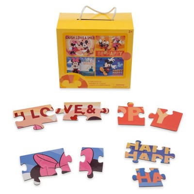 Disney Mickey & Minnie Mouse Jigsaw Puzzle Set 4pk 120pc