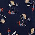 navy floral multi