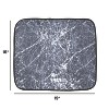 Trio Home Dish Drying Mat, Super Absorbent Ventilation Mesh, Microfiber Counter Mat, For Pots & Pans, Dishes, Utensils - 16”x19” - 3 of 4