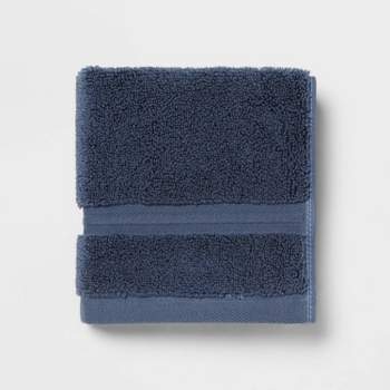 Total Fresh Antimicrobial Oversized Bath Towel Blue - Threshold™