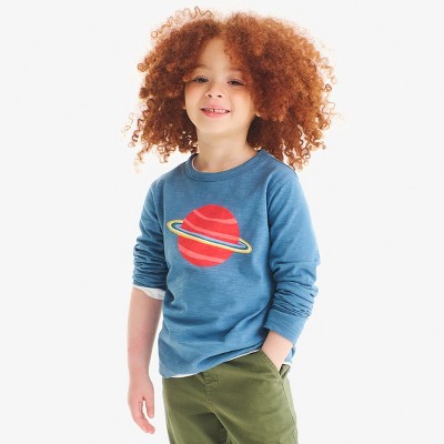 Primary Kids Long Sleeve Saturn Tee