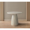 Meridian Furniture,Cosenza 36" Marble Finish Concrete Dining Table - 2 of 4