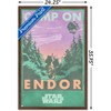 Trends International Star Wars: Endor - Camp On Endor Framed Wall Poster Prints - 3 of 4