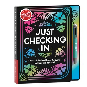 Klutzpress Just Checking In: 100+ Fill-In-The-Blank Activities to Express Yourself - (Hardcover) - 1 of 1