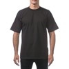 6 Pack Pro Club Men's Heavyweight Short Sleeve Tee T-Shirt - 2 of 3