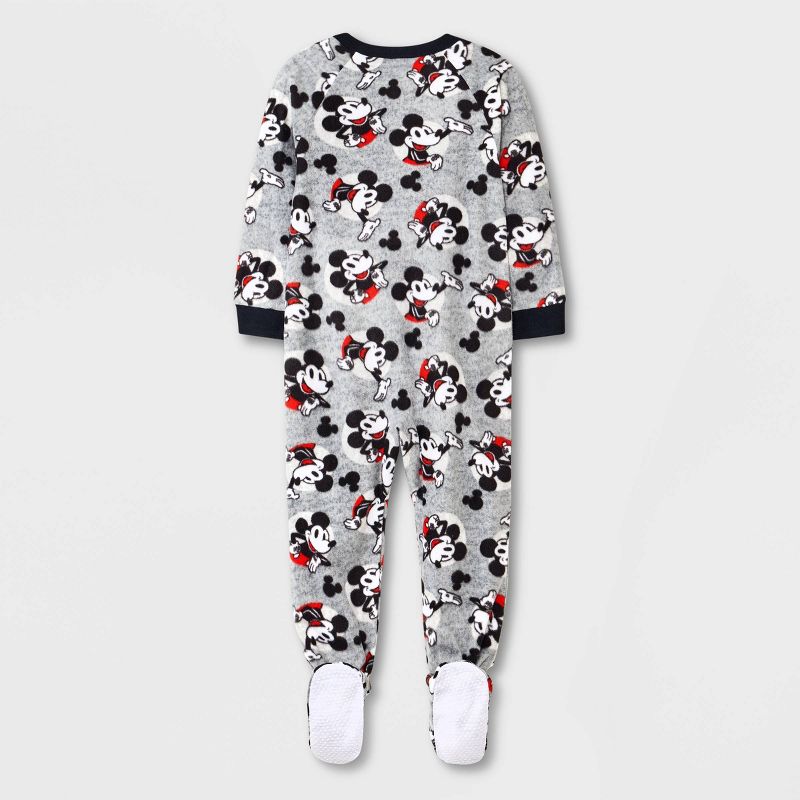 Toddler Boys&#39; Mickey Mouse Wearable Blanket - Black, 2 of 4