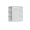 NicBex Wall Mounted Bathroom Cabinet with Mirror Door,Medicine Cabinet with 6 Open Shelves&Adjustable Shelves,Storage Cabinet for Living/Bedroom,White - 2 of 4
