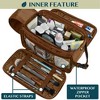 PAVILIA Toiletry Bag Women Men, Travel Toiletries Organizer Case, Essentials Shaving Dopp Kit, Cosmetic Make Up Accessories - 2 of 4