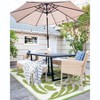 Lahome Outdoor Plastic Straw Rug-Waterproof Reversible Mat for Patio,Balcony,Deck,Backyard,Beach - 2 of 4
