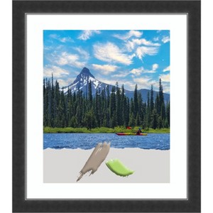 Amanti Art Corvino Black Narrow Wood Picture Frame - 1 of 4