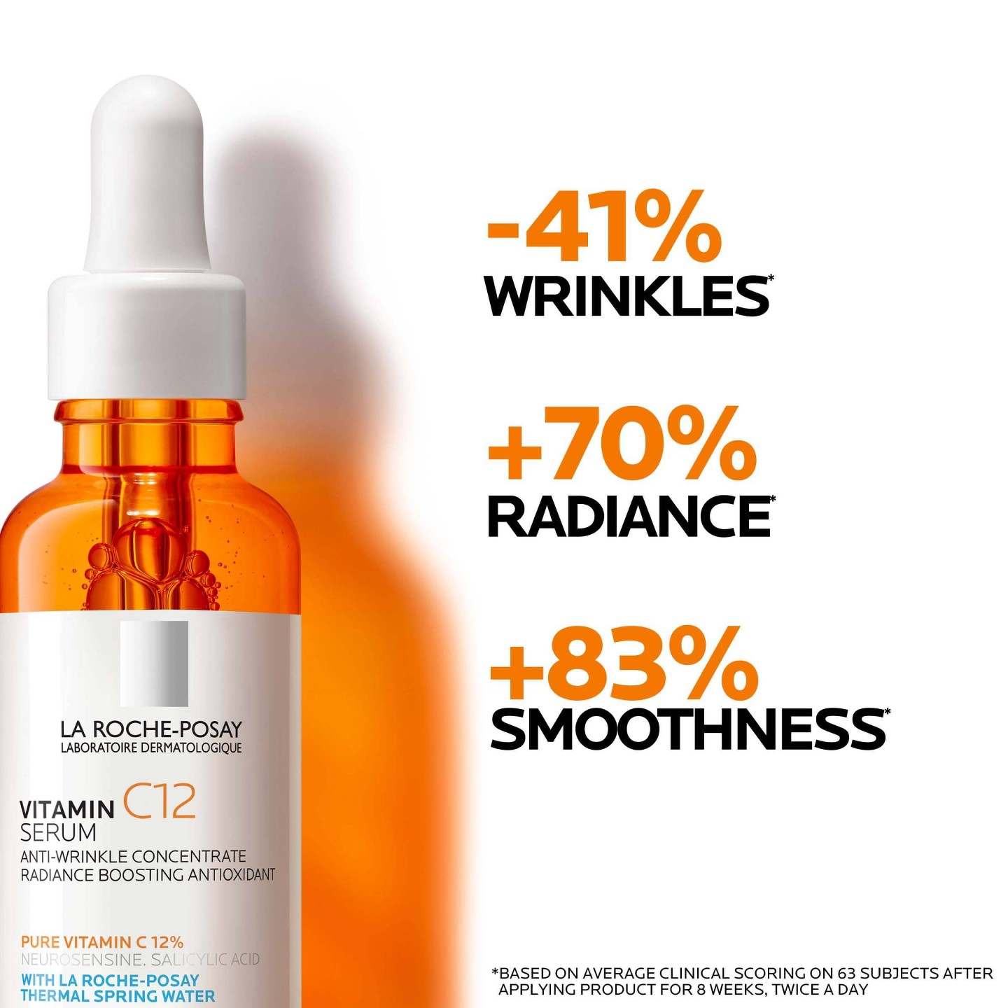 Сыворотка с витамином C La Roche Posay Pure Vitamin C, дорожная, 1.01 fl oz — фото 7