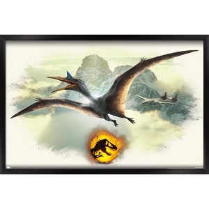 Trends International Jurassic World: Dominion - Quetzalcoatlus Focal Framed Wall Poster Prints - 1 of 4