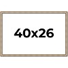 PosterPalooza | Refined Silver Picture Frame - UV Acrylic, Backing Board, Hanging Hardware Included - 2 of 4