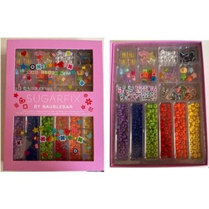 SUGARFIX by BaubleBar 4ct Beaded Bag Charm Craft Kit Gift - 1 of 4