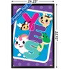Trends International Adopt Me! - Yes Framed Wall Poster Prints - 3 of 4