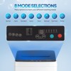 ROVSUN 30LBS Washing Machine, Full-Automatic Portable Washer with Stainless Steel Drum, Electric Laundry Machine, 110V Washer with Drain Pump - 3 of 4