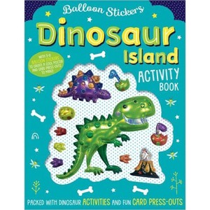 Balloon Stickers Dino Island - by Stuart Lynch (Paperback) - 1 of 1