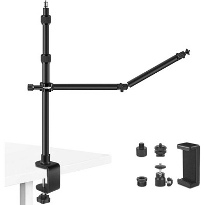 Craze Ventures Desktop Camera Mount with Auxiliary Arm