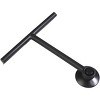 Home Mart Goods Matte Black Bamboo Shower Squeegee Tool For Glass Doors Windows With Suction Cup - 2 of 3
