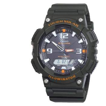 Casio Men's Solar-Powered Digital Sport Watch Black Resin WS220-1A - Best  Buy