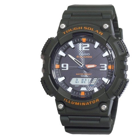 Casio Men's WS220 Tough Solar Digital Sport Watch