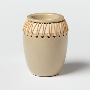 Woven Ceramic Wax Warmer - Threshold™ - 1 of 3