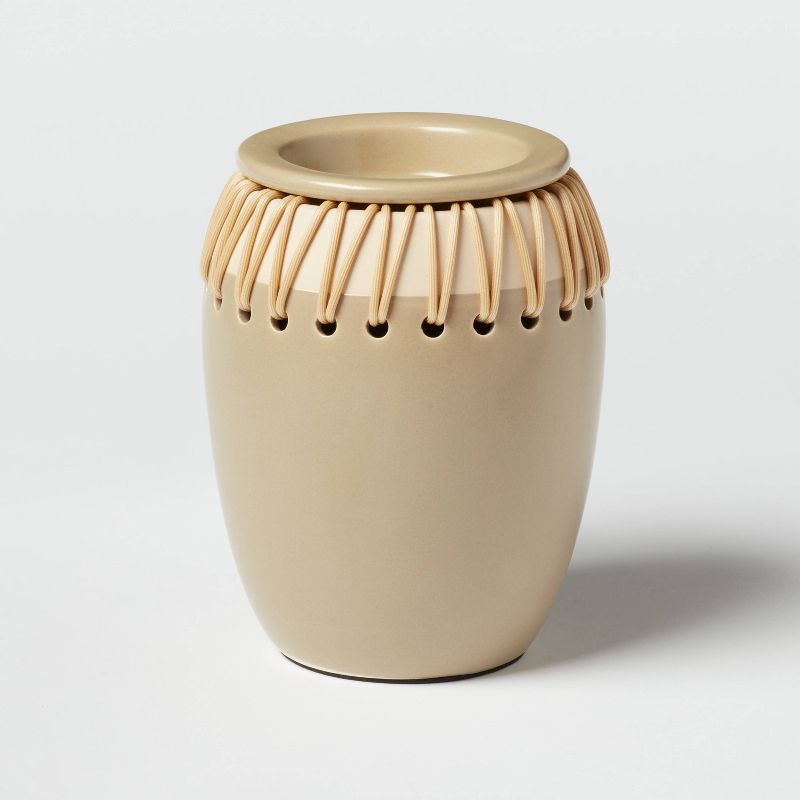 Woven Ceramic Wax Warmer - Threshold&#8482;, 1 of 5