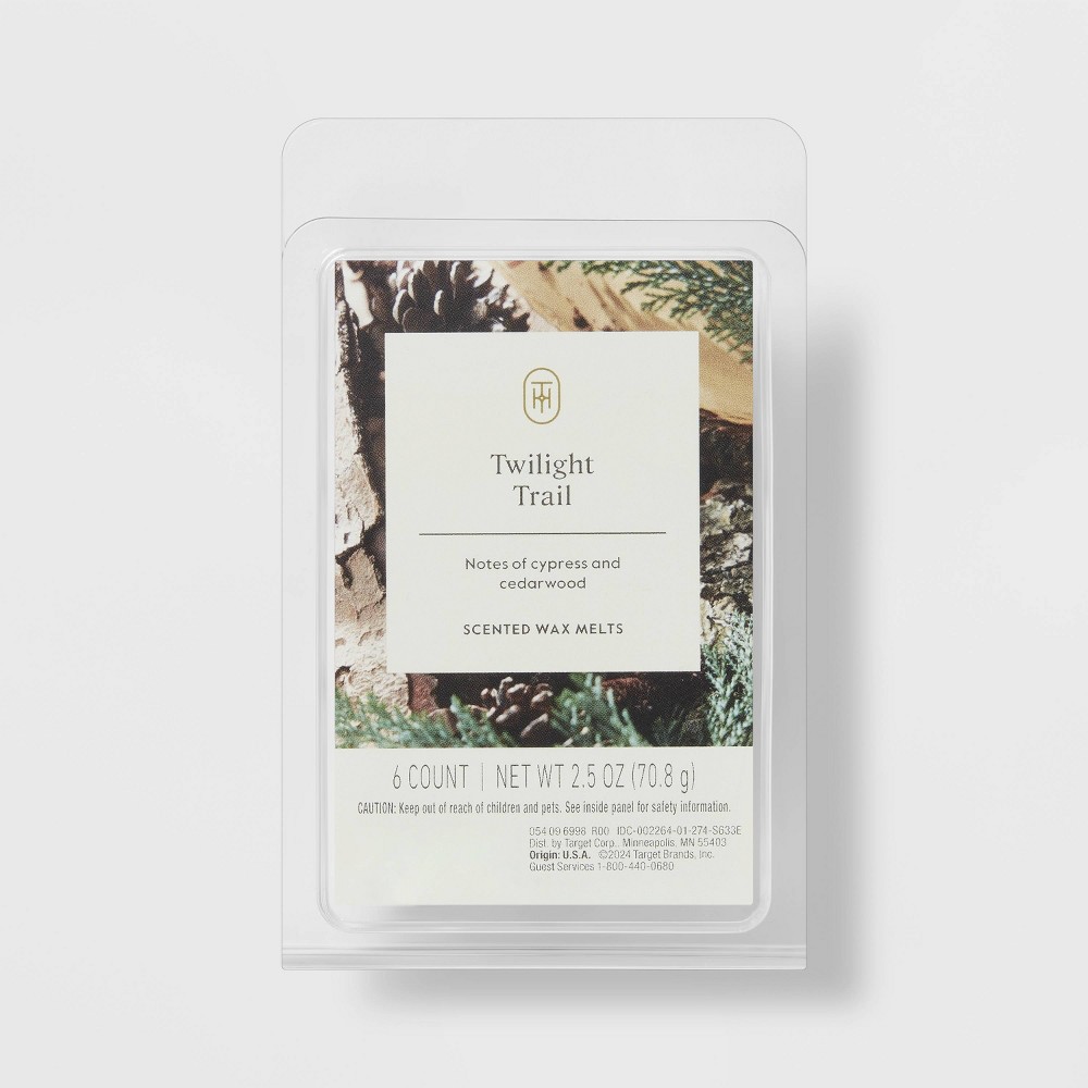6ct Twilight Trail Wax Melts 2.5oz - Threshold™