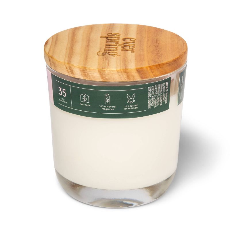 2-Wick Geranium &#38; Herbs 100% Soy Wax Candle - 8oz - Everspring&#8482;, 4 of 8
