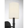 Savoy House Fremont 1 - Light Wall Light in  Matte Black - 3 of 3