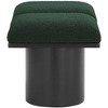 Meridian Furniture,Pavilion Boucle Fabric Bench - 4 of 4