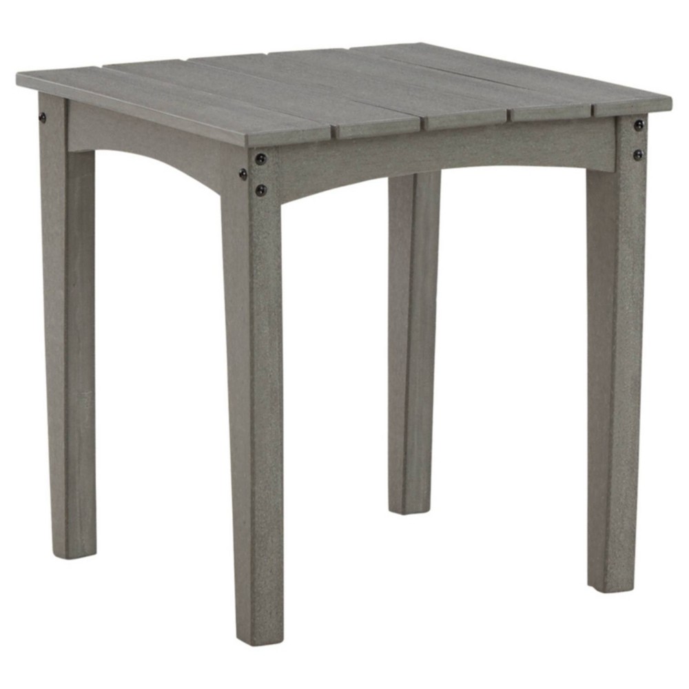 Visola Square End Table Gray - Signature Design by Ashley