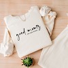 Simply Sage Market Good Mom's Say Bad Words Heart Lightweight Garment Dyed Sweatshirt - 3 of 4