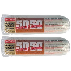 Wooster Genuine 14" 50/50 1¼" Nap Roller Cover 2-Pack, R298-14-2PK - 1 of 1