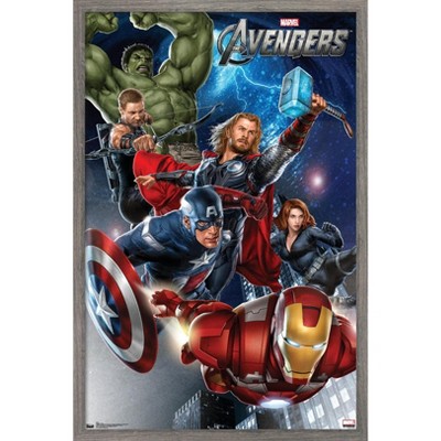 Marvel Deco Avengers Assemble Cool Wall Decor Art Print Poster 24x36