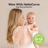 KeaBabies 4pk Hallo Baby Burp Cloths, Organic Cotton Burp Cloth for Girls, Boys, Soft & Absorbent Burping Cloths - 3 of 4