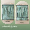 Heavy-Duty Metal Garment Rack, Freestanding Wardrobe Closet, Clothing Racks, 15.8 x 47.2 x 70.9 Inches Clothes Rack Ink Black - 4 of 4